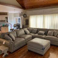 Bernhardt grandview outlet leather sectional